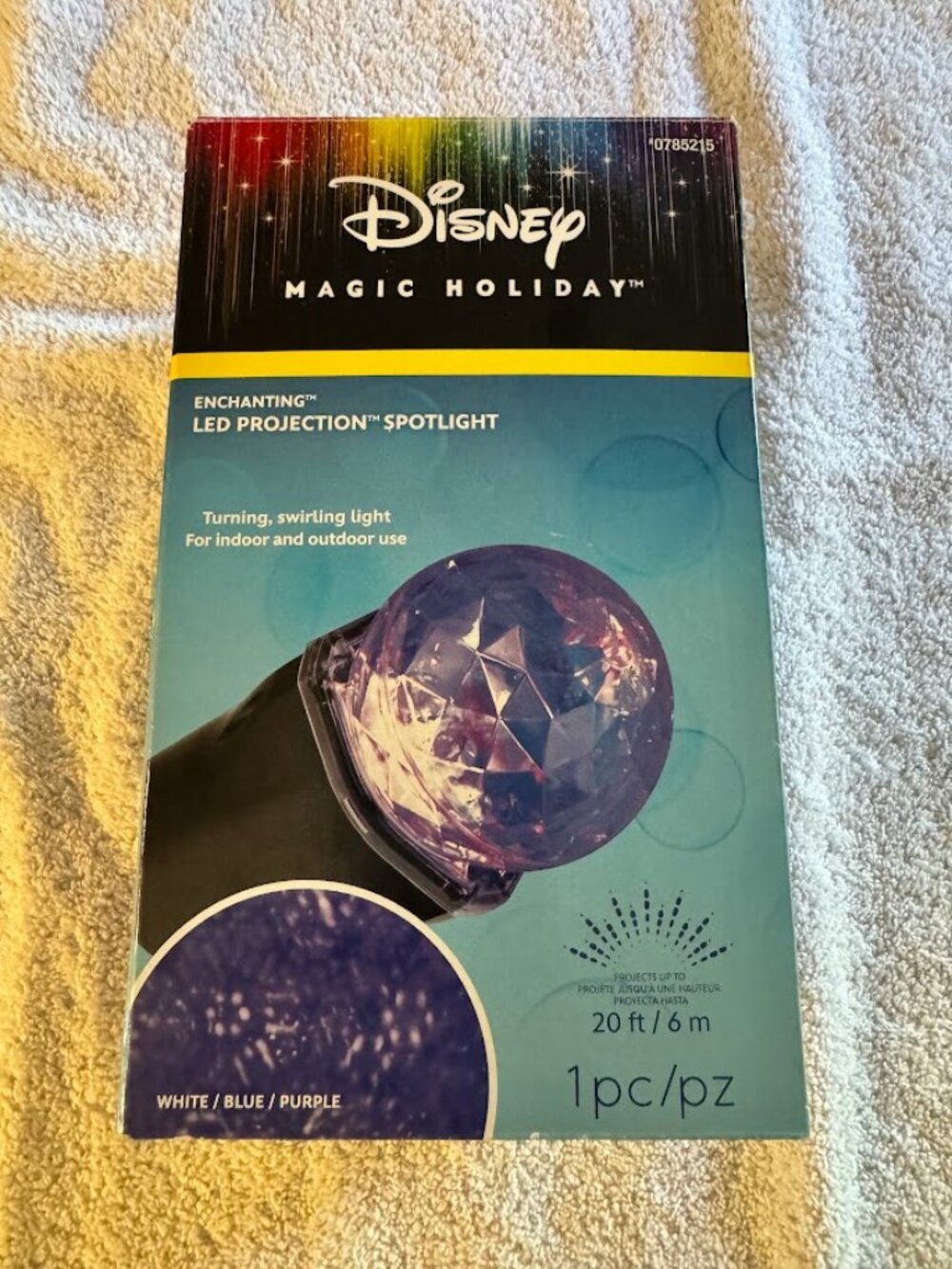 Disney Magic Holiday Enchanting LED Projection Spotlight Gemmy 20Ft